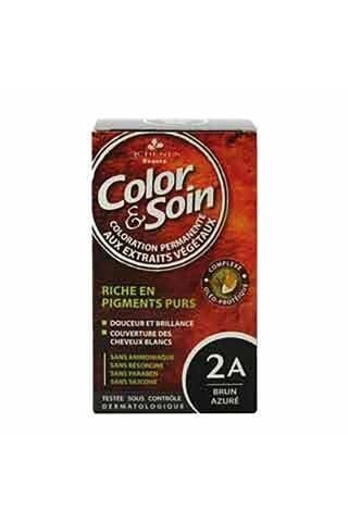 Color Soin Saç Boyası 2A Brun Azure Black