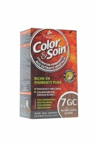 Color Soin Saç Boyası 7GC Golden Copper Blond