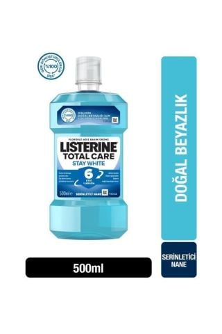Listerine Stay White Ağız Bakım Suyu 500ml