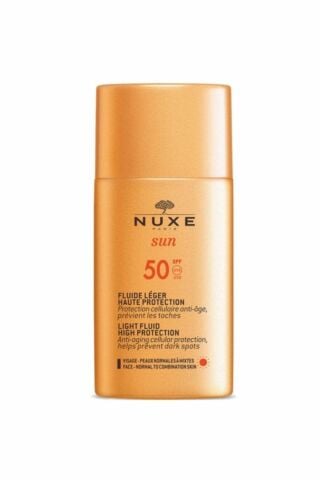 Nuxe Sun Fluide Creme Delicieuse Visage Haute Protection Spf50 50ml