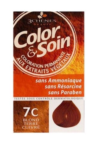 Color Soin Saç Boyası 7C Terracotta Sarısı