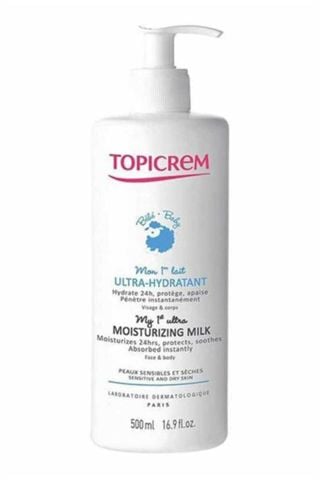 Topicrem Baby Moisturizing Milk 500 ml