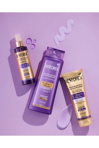 Restorex Collagen & Biotin Hacimsiz Saçlar Için Dolgunlaştırıcı Şampuan 500ml