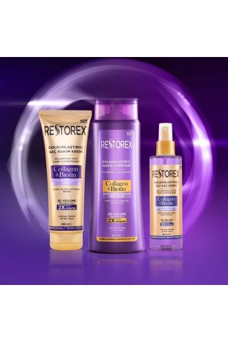 Restorex Collagen & Biotin Hacimsiz Saçlar Için Dolgunlaştırıcı Şampuan 500ml