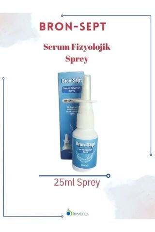 Bron-Sept Serum Fizyolojik Burun Spreyi 25ml